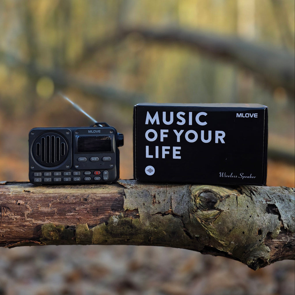 MLOVE - draagbare bluethooth radio