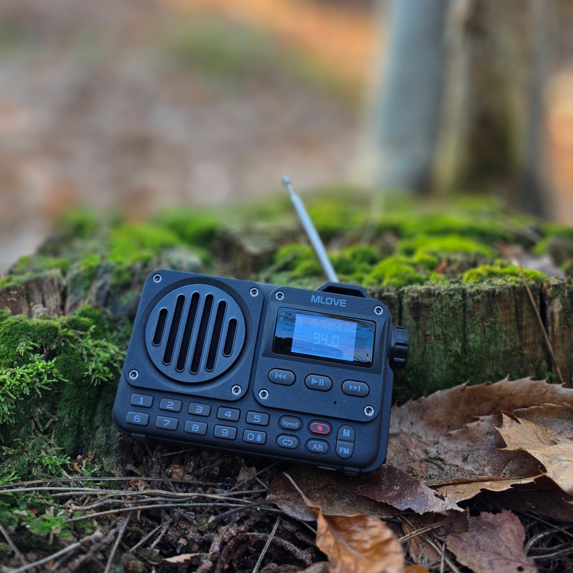 MLOVE - draagbare bluethooth radio