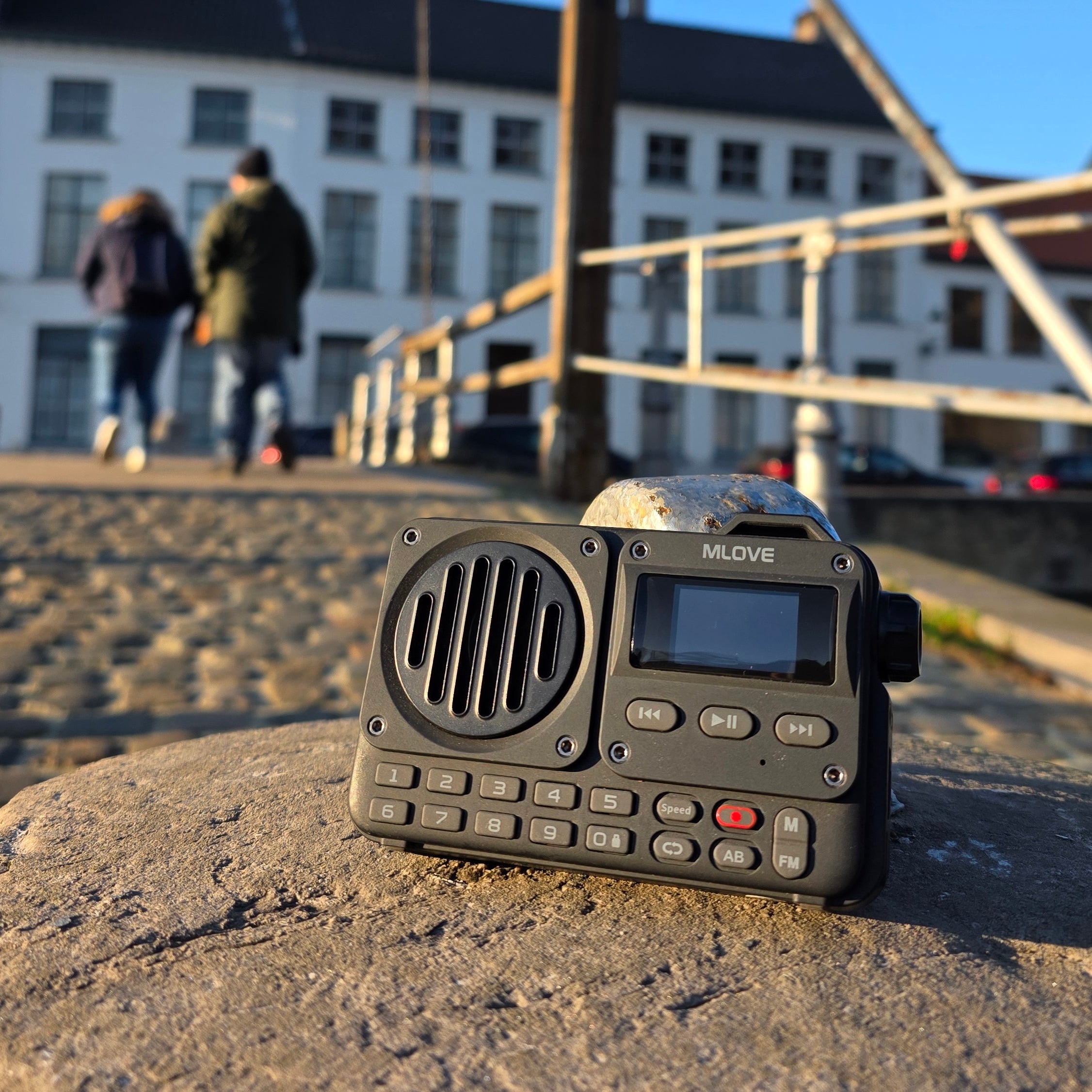 MLOVE - draagbare bluethooth radio